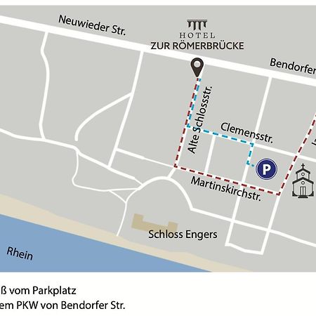 Hotel Zur Roemerbruecke Neuwied Dış mekan fotoğraf